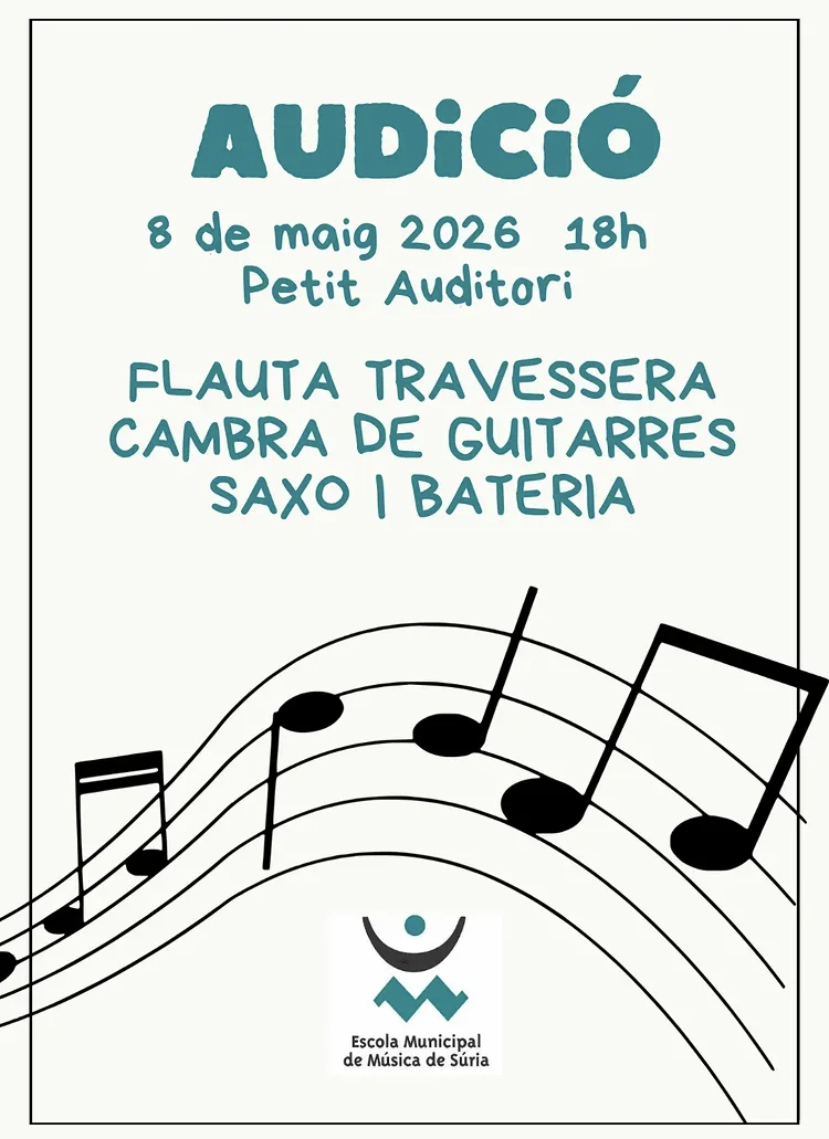 Audici&oacute; de l'Escola Municipal de M&uacute;sica