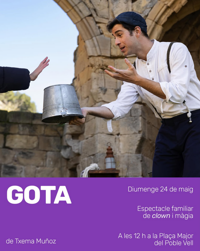 9&egrave; FESTIVAL ART EN CICLE: Espectacle familiar 'Gota' de Txema Mu&ntilde;oz
