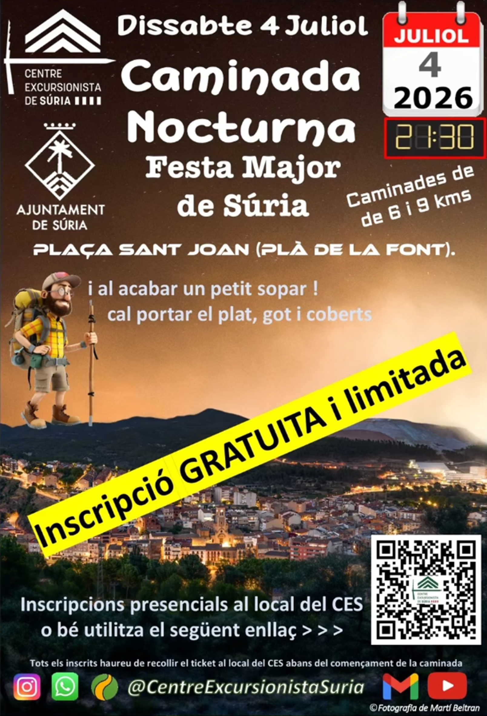 Caminada nocturna de la Festa Major