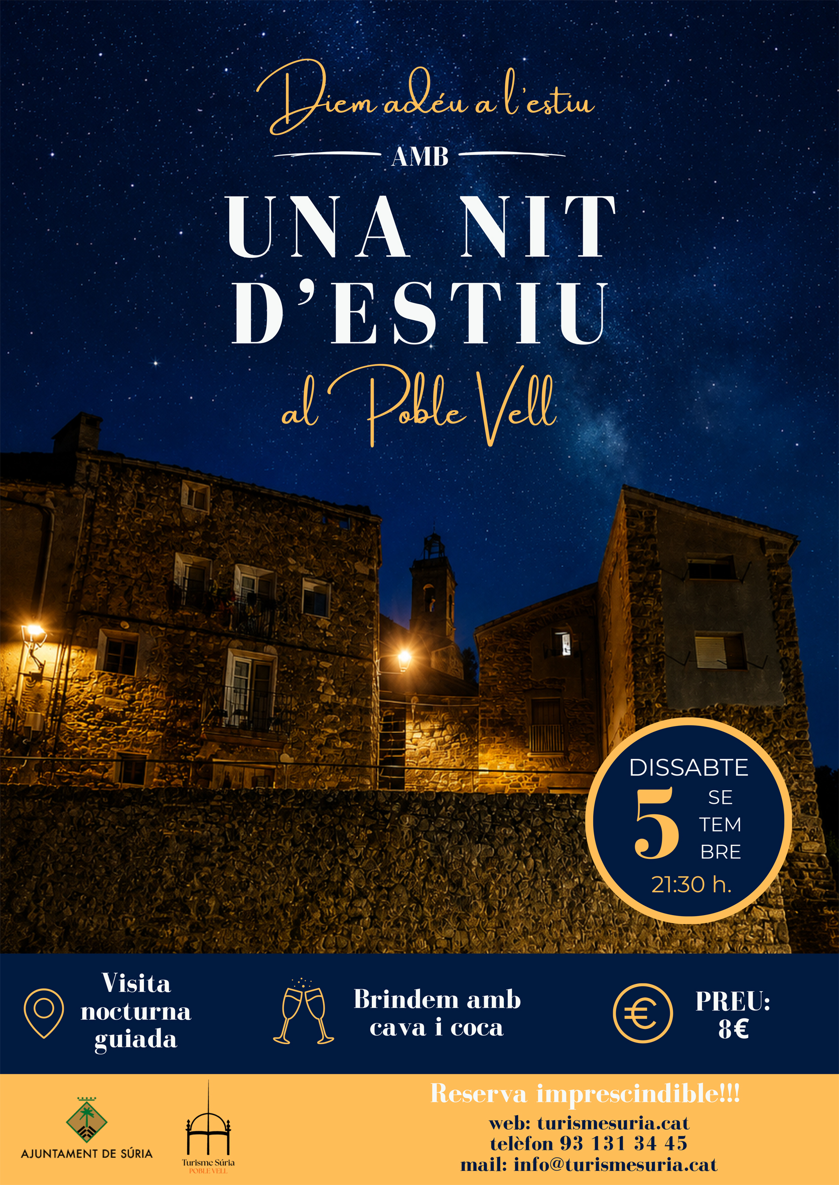 Visita nocturna: Una nit d'estiu al Poble Vell
