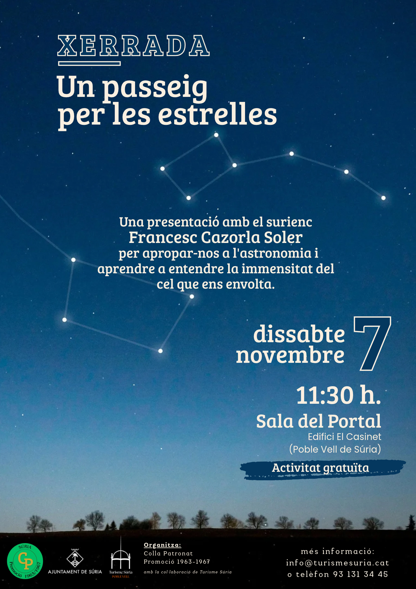Xerrada: Un passeig per les estrelles'