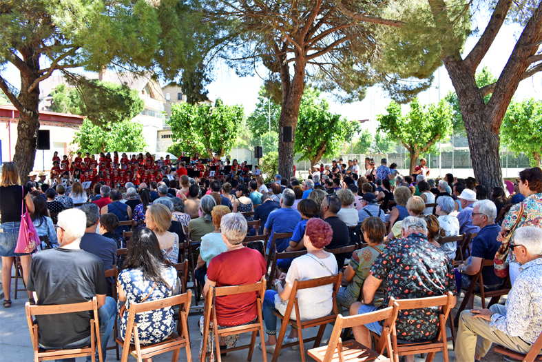 L'Escola Municipal de Música fa el concert de fi de curs al Parc Municipal Macary i Viader