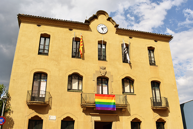 L'Ajuntament s'adhereix simbòlicament al Dia Internacional de l'Orgull LGTBIQ+, que es commemora aquest dimarts 28 de juny
