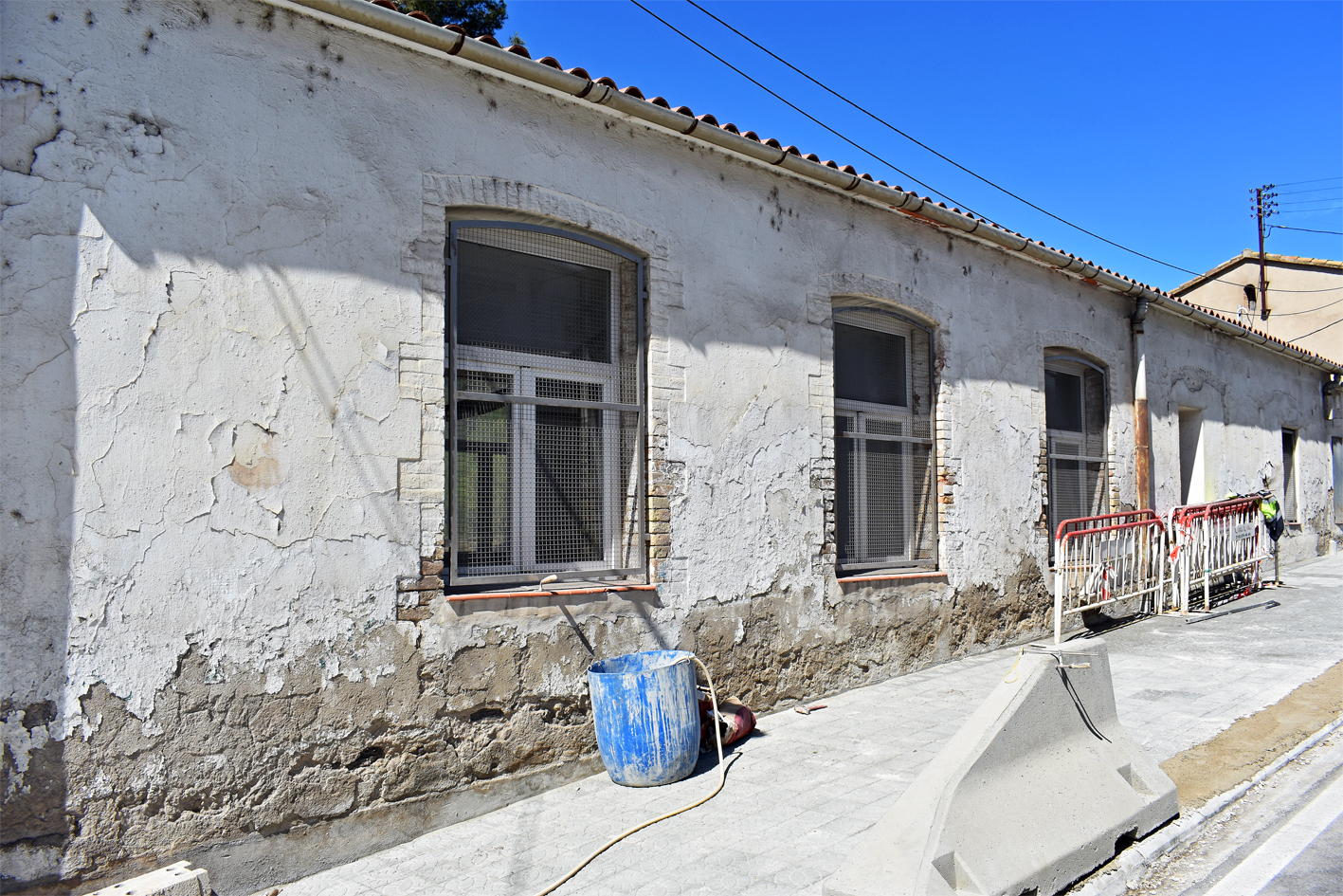 Les obres de millora de la façana del local veïnal de Fusteret començaran a partir del dilluns 17 d'abril, dins dels pressupostos participatius
