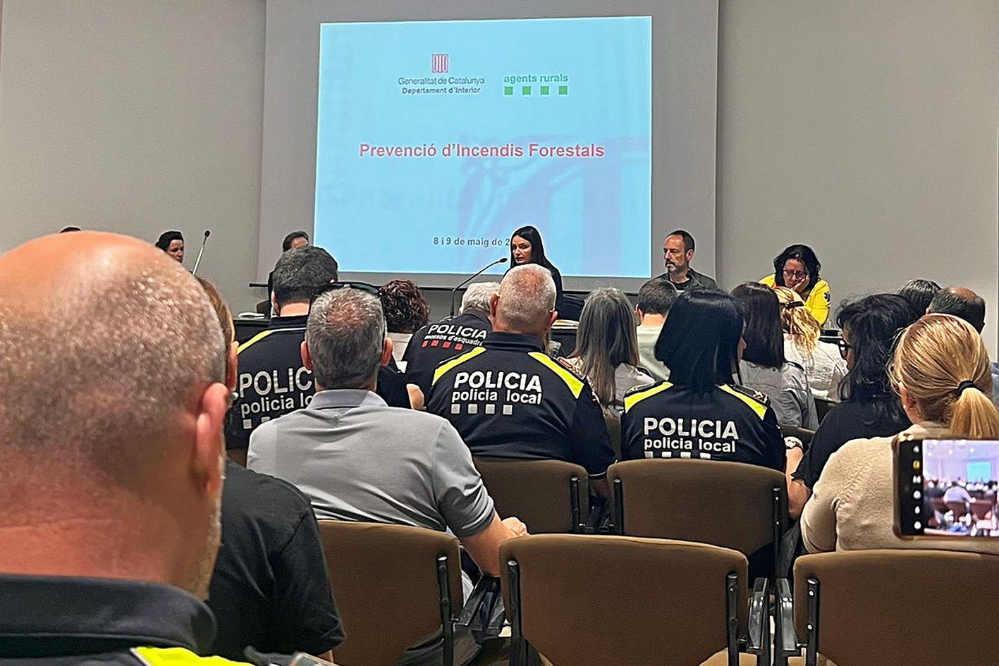 L'Ajuntament participa en una jornada per preparar la nova campanya contra els incendis forestals a la Catalunya central