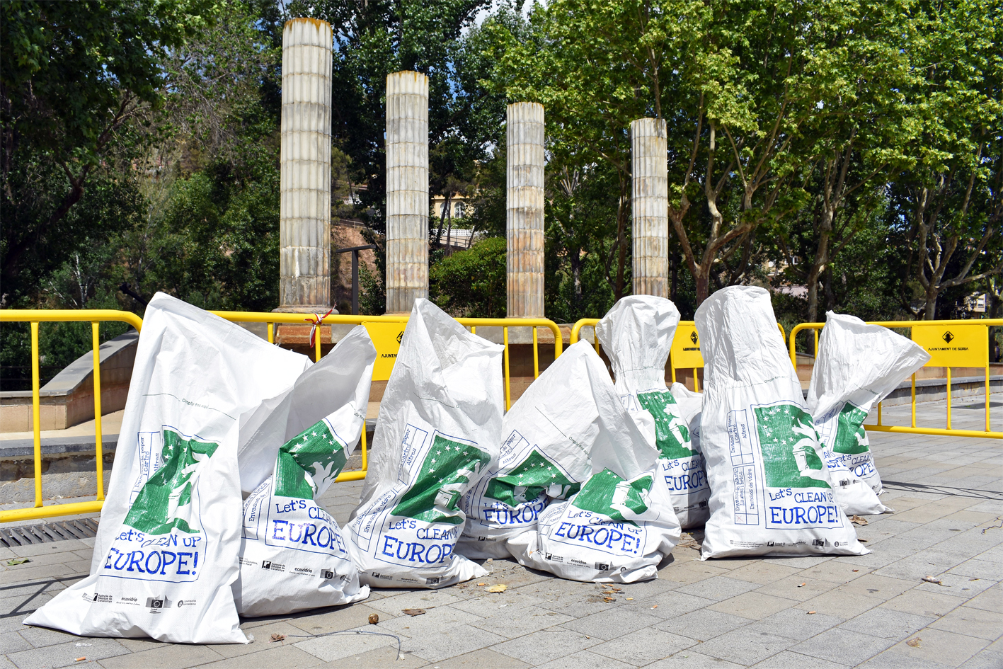 Les Escoles Verdes de Súria participen en la Setmana Europea de la Prevenció de Residus-European Clean Up Day 