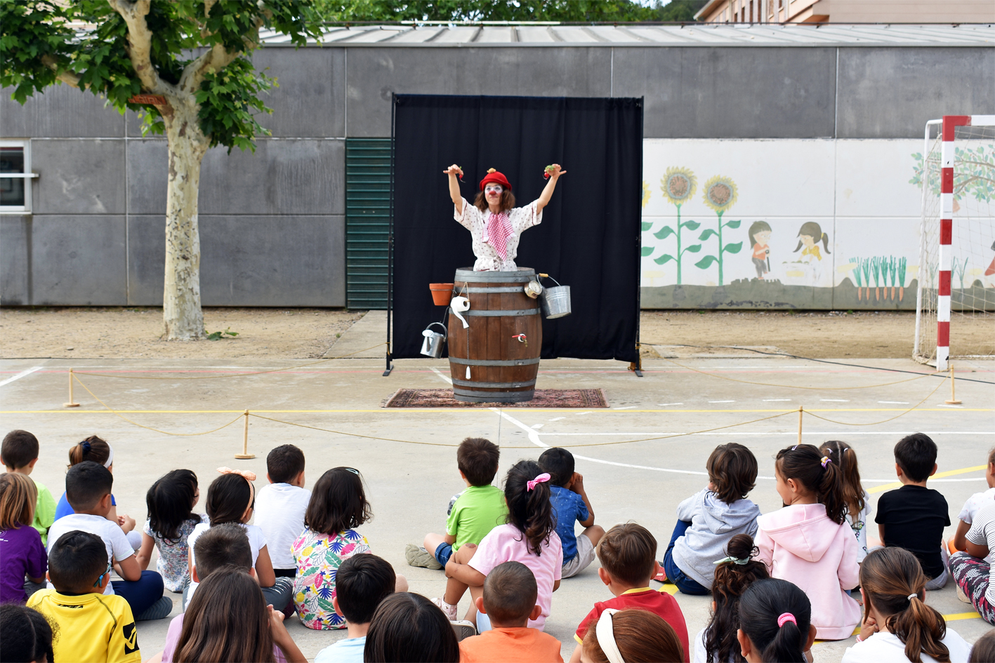 Espectacle de cloenda del projecte d'estalvi energètic 50/50 a l'Escola Salipota.