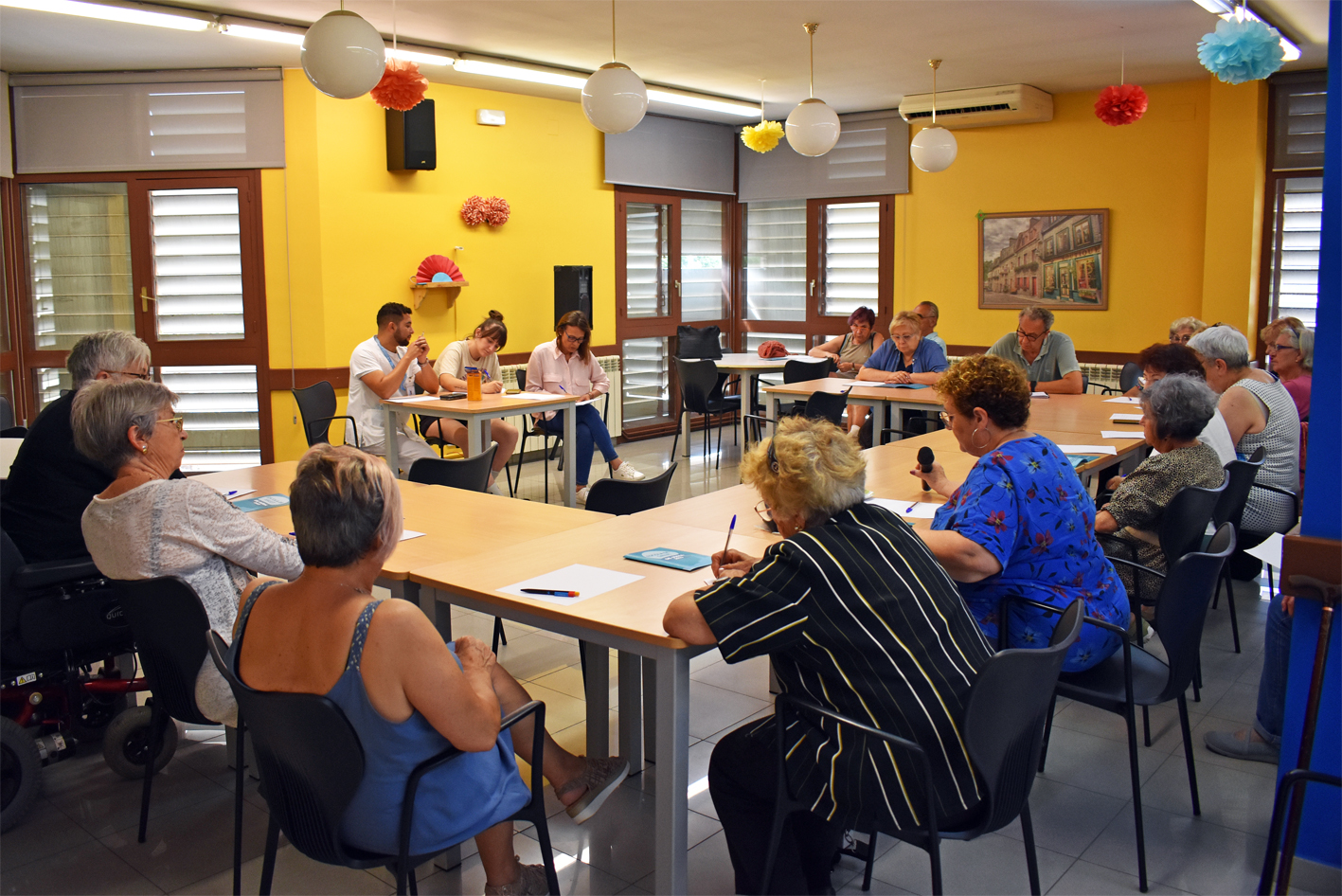 Sessió oberta de valoració de la primera edició de l'Escola de Salut i propostes per al nou curs.