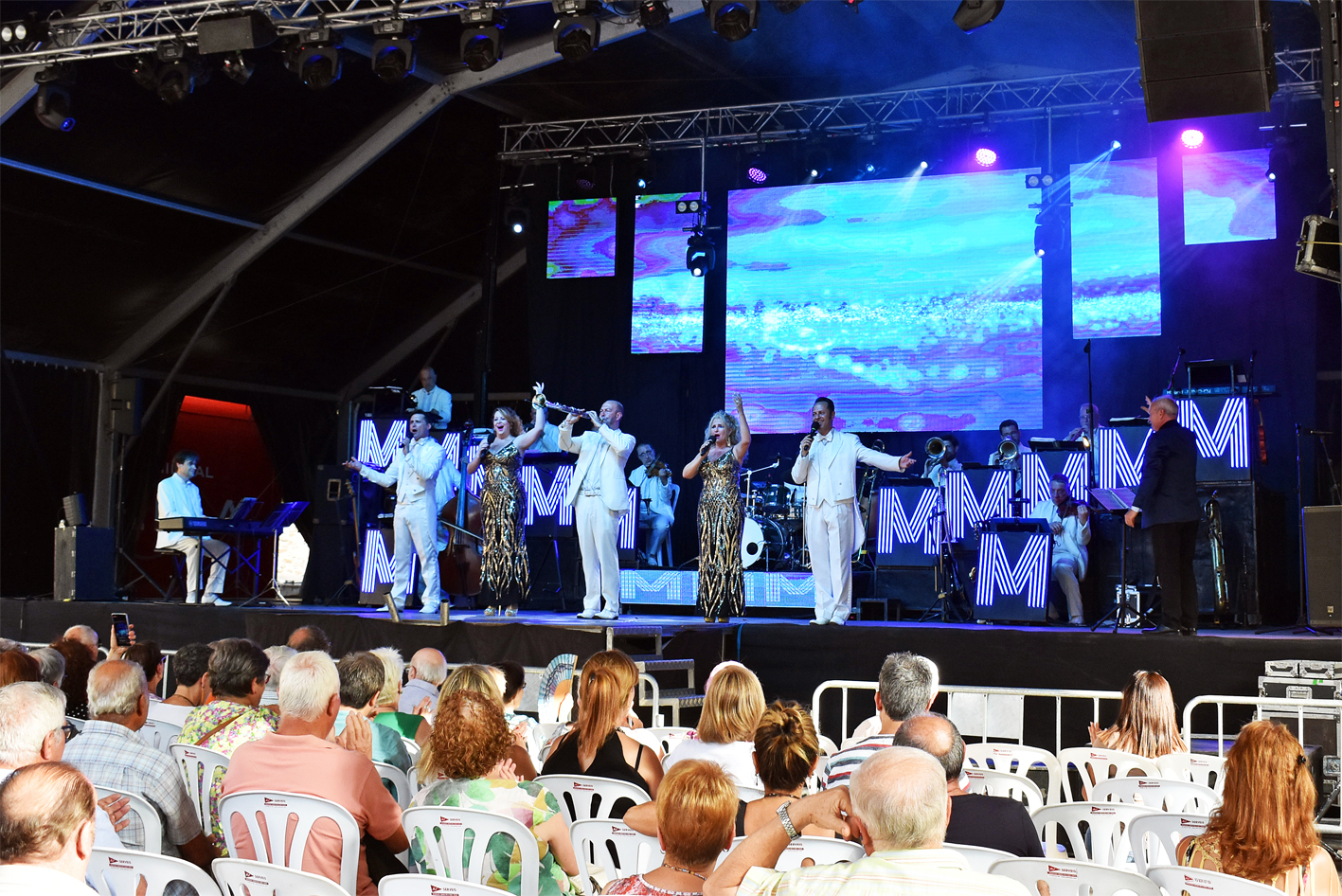 Concert de tarda de lâ€™Orquestra Maravella, dins de la Festa Major de SÃºria 2023.