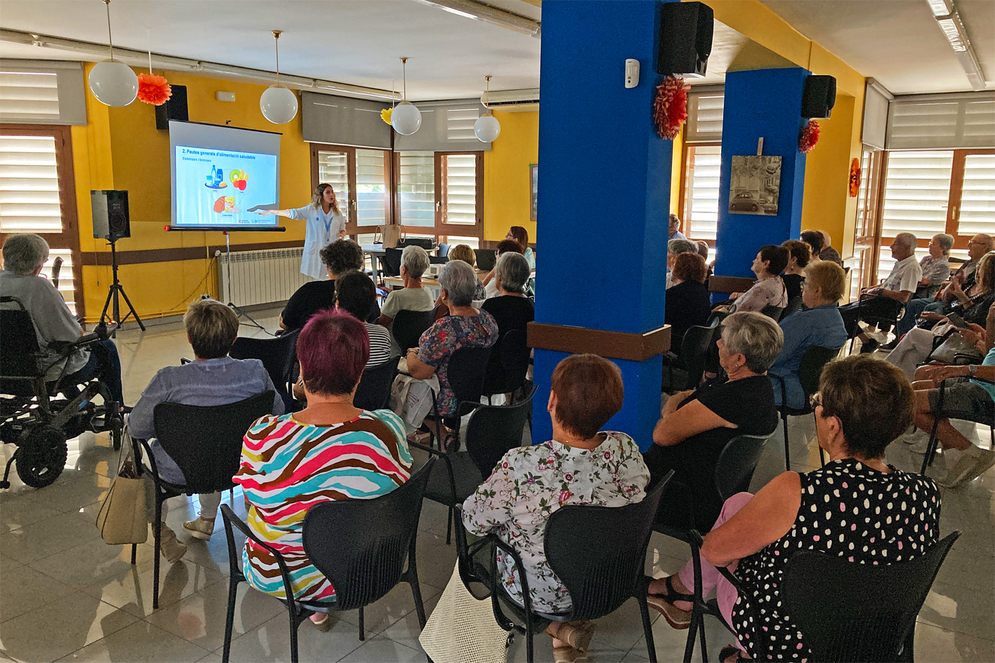 Dijous 5 d'octubre de 2023 - Xerrada 'NutriciÃ³ en patologies crÃ²niques', dins de la 2a ediciÃ³ de l'Escola de Salut de SÃºria.