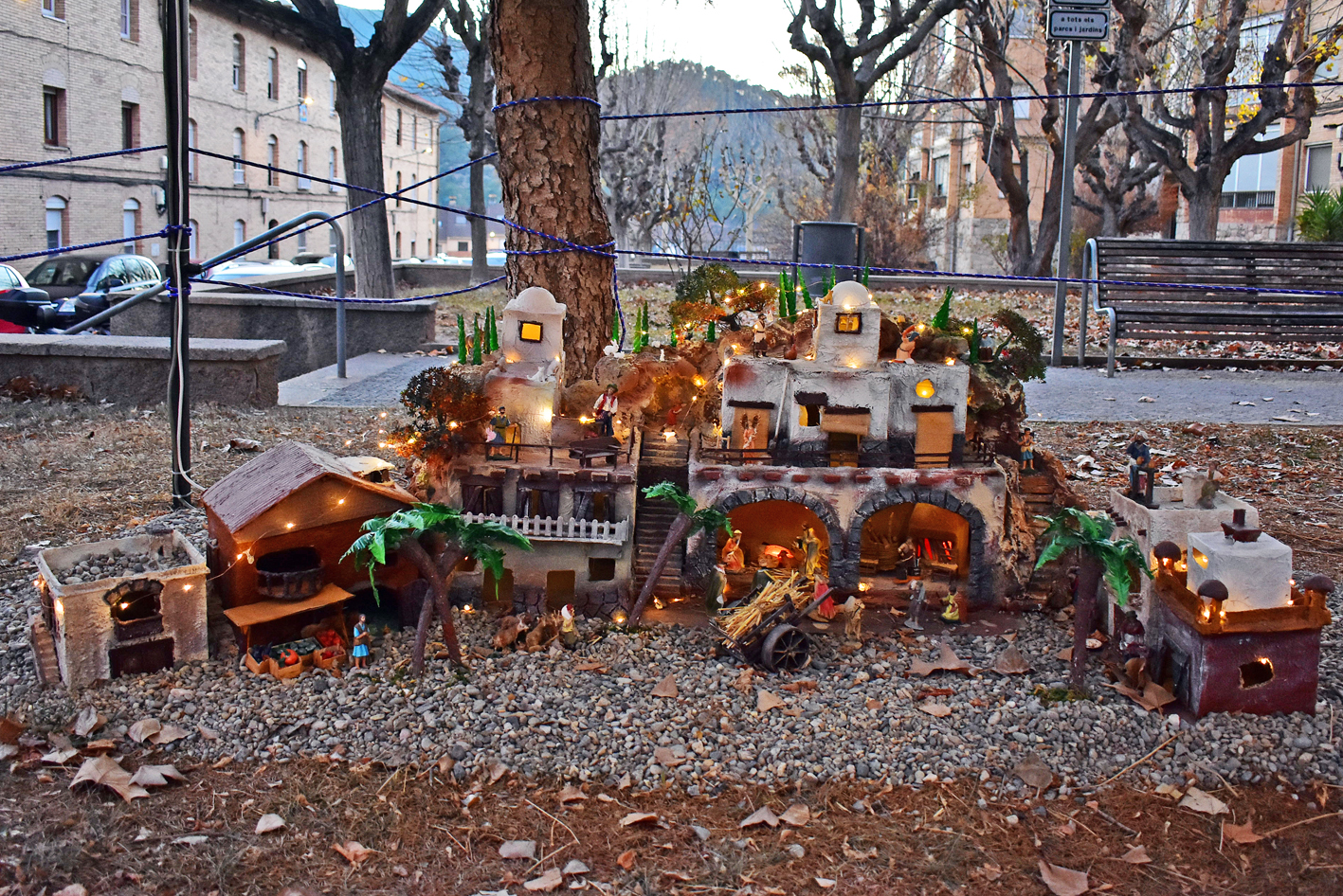 Pessebre del barri de Santa Maria.
