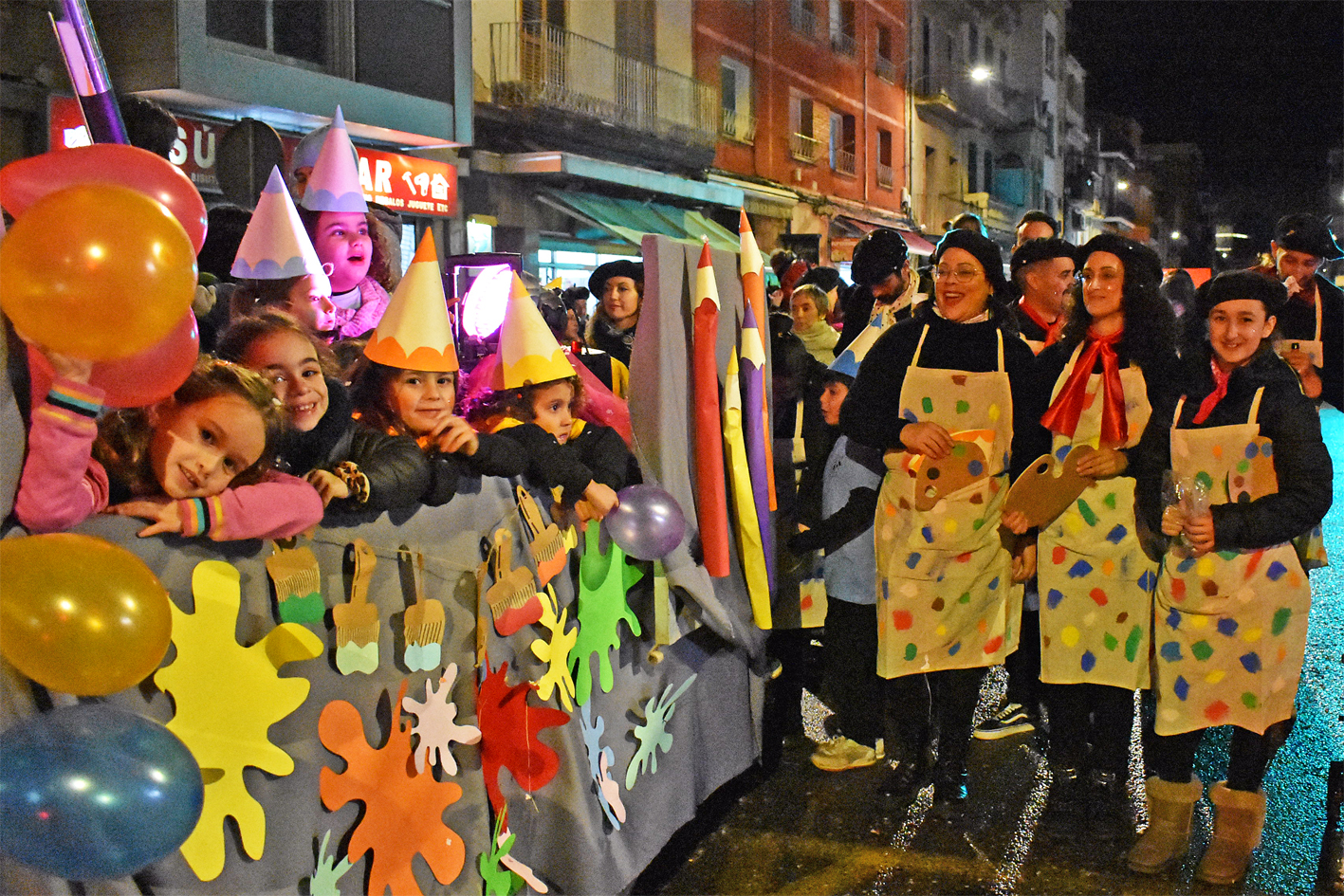 Participants en la rua del Carnestoltes de SÃºria 2024.