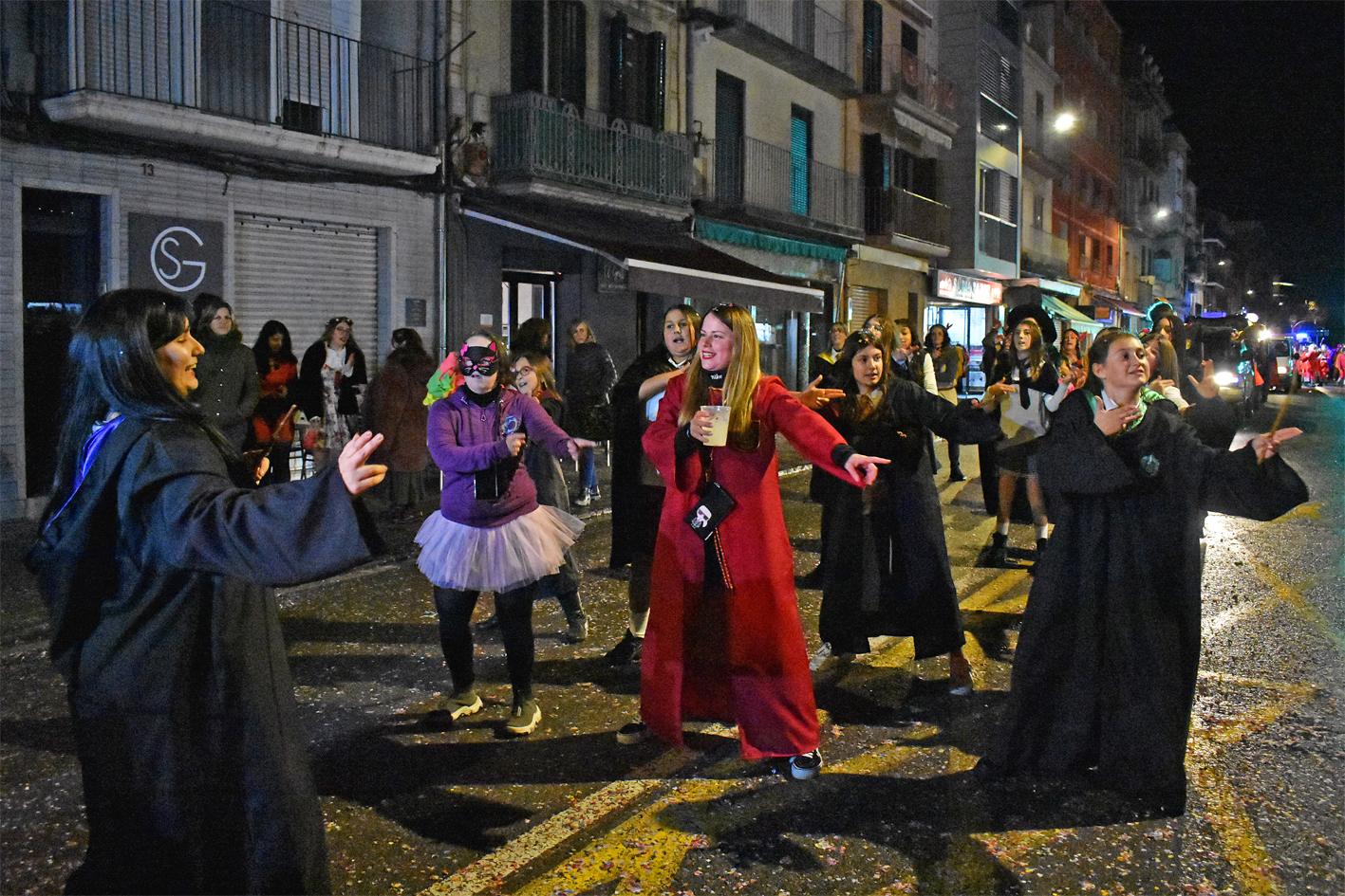 Participants en la rua del Carnestoltes de SÃºria 2024.