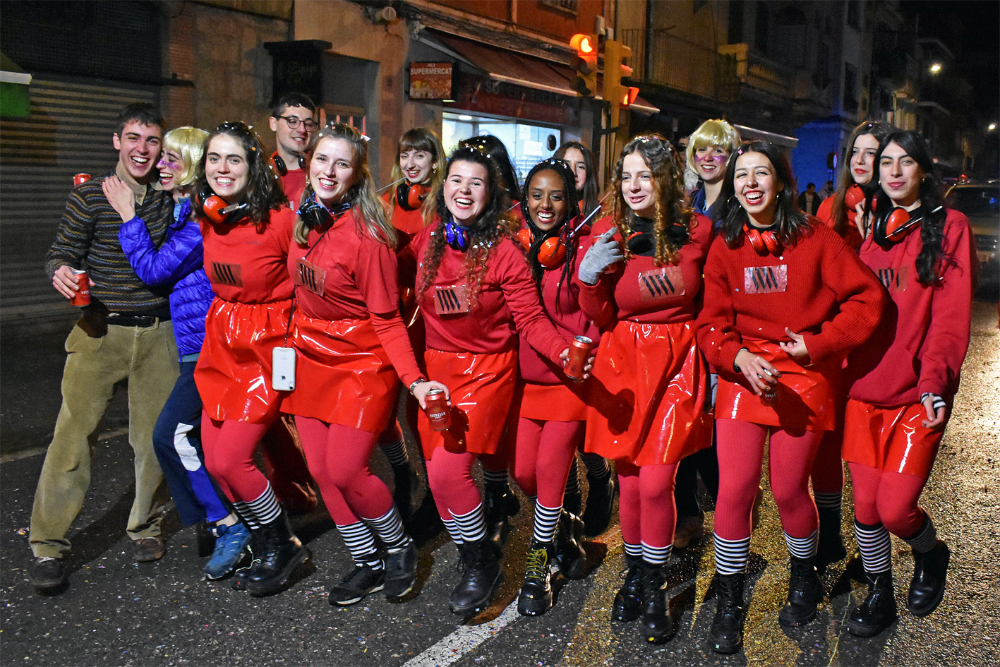 Participants en la rua del Carnestoltes de SÃºria 2024.