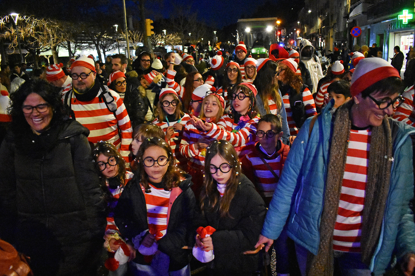 Participants en la rua del Carnestoltes de SÃºria 2024.