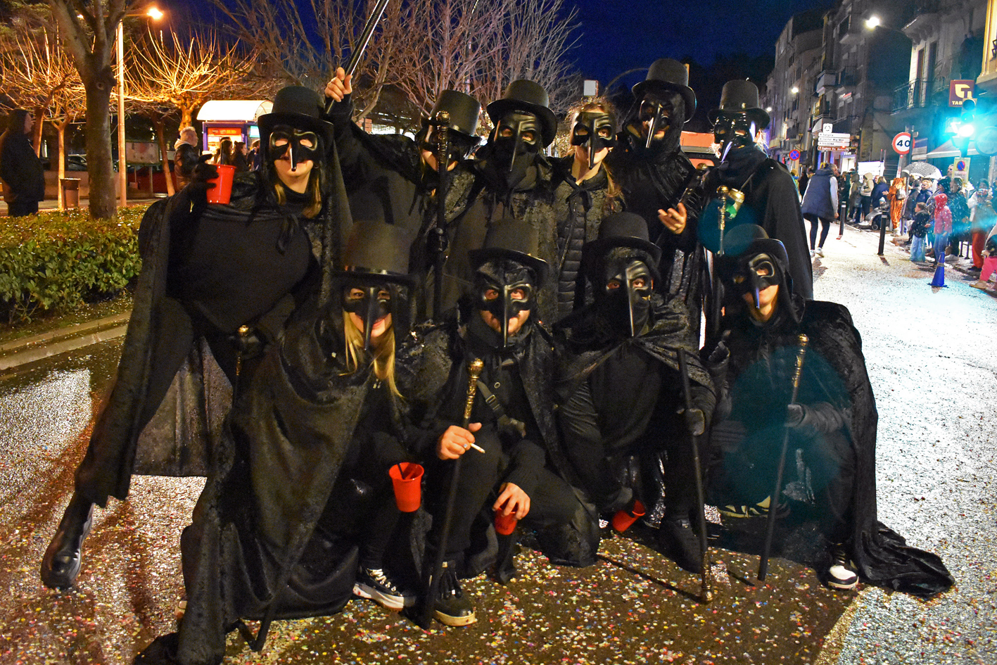 Participants en la rua del Carnestoltes de SÃºria 2024.
