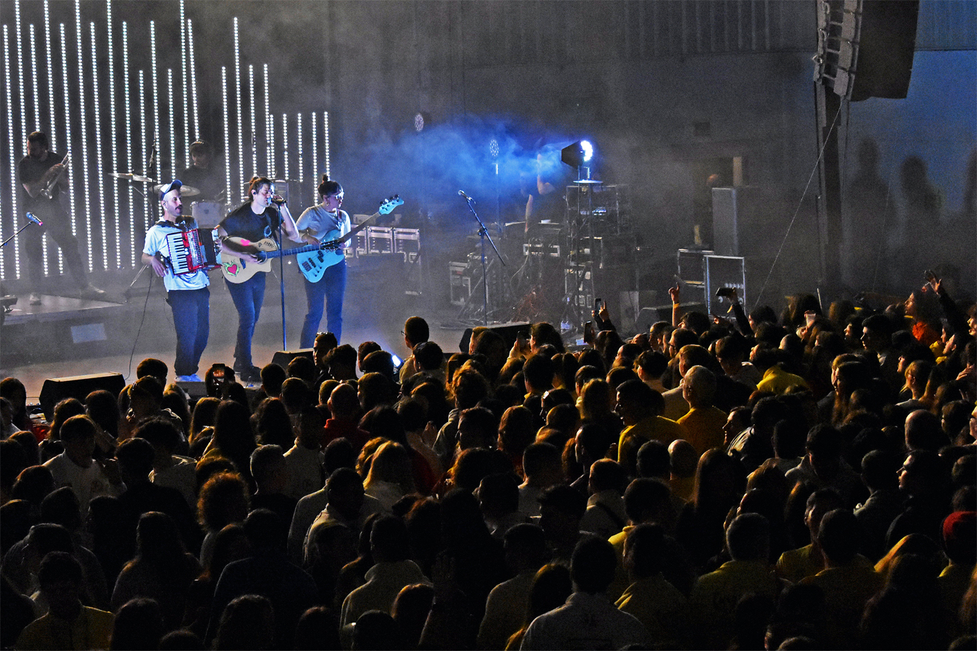 ActuaciÃ³ de Catarres en el darrer concert de les Caramelles de SÃºria 2024.