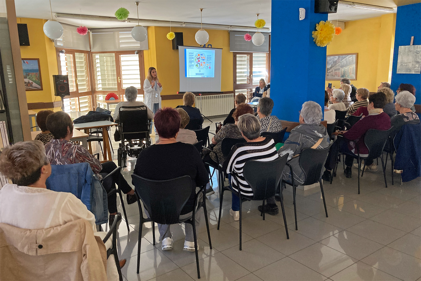 Dijous 4 d'abril de 2024 - Xerrada 'AcceptaciÃ³ de l'edat', dins de la 3a Escola de Salut de SÃºria.