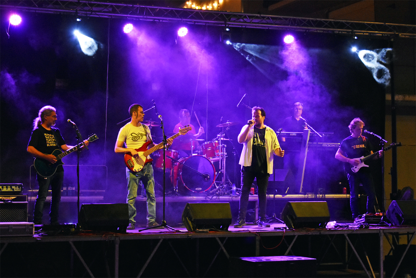 Concert del cicle Animats amb Spinoff, dins de la Festa Major de SÃºria 2024.