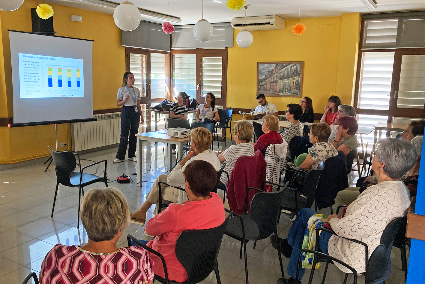 Xerrada 'Preparem-nos per a l'estiu!' a càrrec de l'equip sanitari del CAP Goretti Badia, dins de la 3a Escola de Salut de Súria.