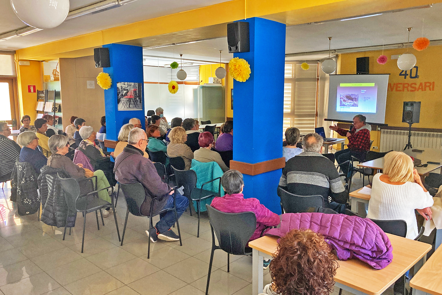 Xerrada sobre història i curiositats de Súria a càrrec del regidor de Cultura, Albert Fàbrega, dins de la 3a Escola de Salut de Súria.