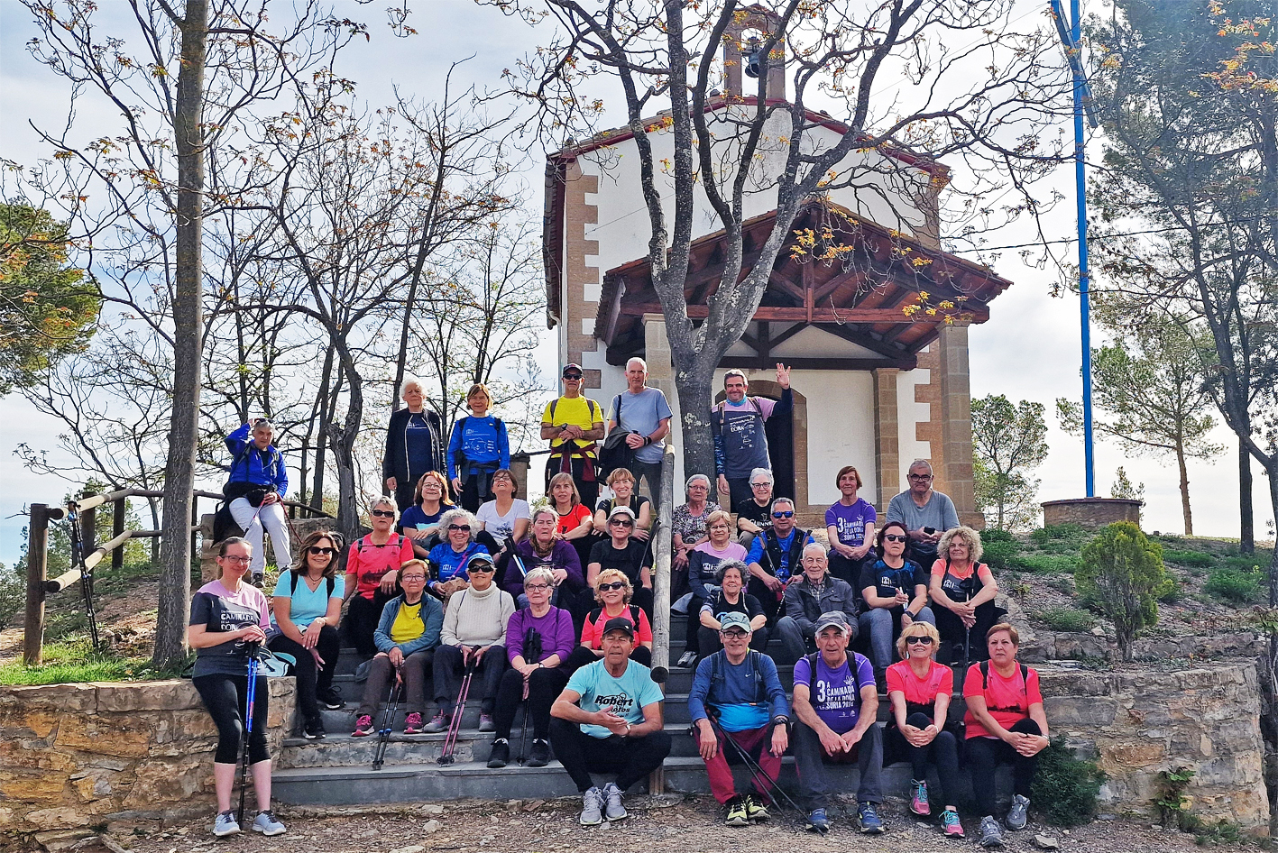 Sortida a Sant Salvador, a càrrec del Centre Excursionista, dins de la 3a Escola de Salut de Súria.