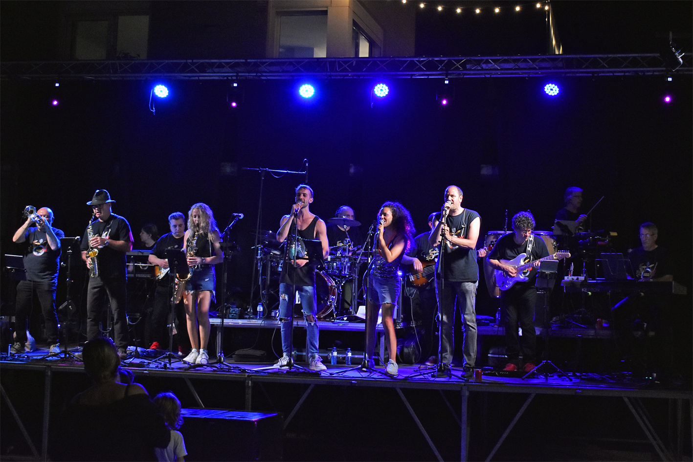 Concert del cicle Animats amb 555 Project, dins de la Festa Major de SÃºria 2024.