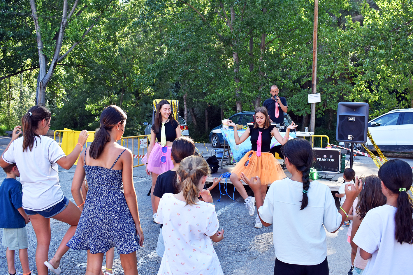 Jocs musicals i tallers amb DJ Davida i Montse Delgado, dins de la Festa Major de SÃºria 2024.
