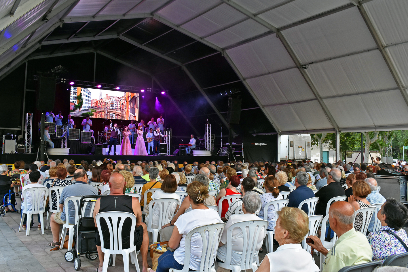 Concert de tarda amb lâ€™orquestra La Principal de La Bisbal, dins de la Festa Major de SÃºria 2024.