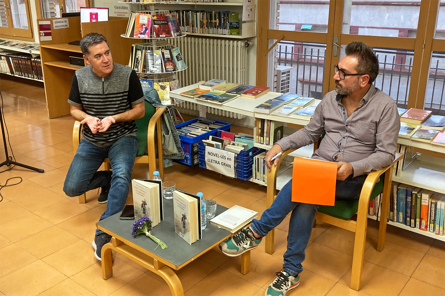 L'escriptor Martí Gironell protagonitza la tertúlia del Club de Lectura de la Biblioteca Pública