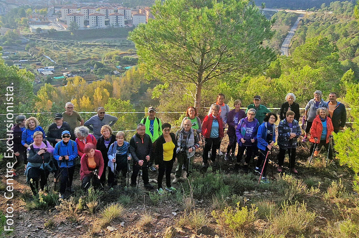 Curs 2024-25 - Persones participants en la caminada al Grau, dins de la Setmana de la Gent Gran 2024.