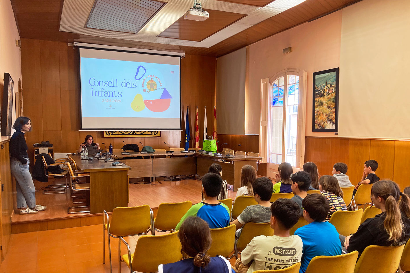 El Consell Municipal dels Infants inicia les activitats del nou curs amb l'acte de renovació parcial