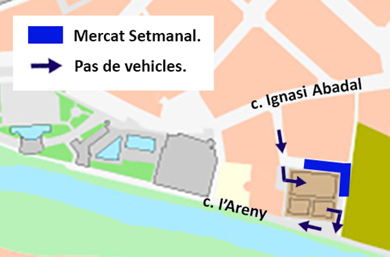 Avís sobre el Mercat Setmanal del dissabte 23 de novembre