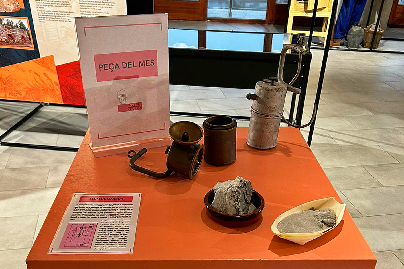 El Museu de la Mineria estrena la secció 'La peça del mes' per donar relleu a elements destacats del seu fons