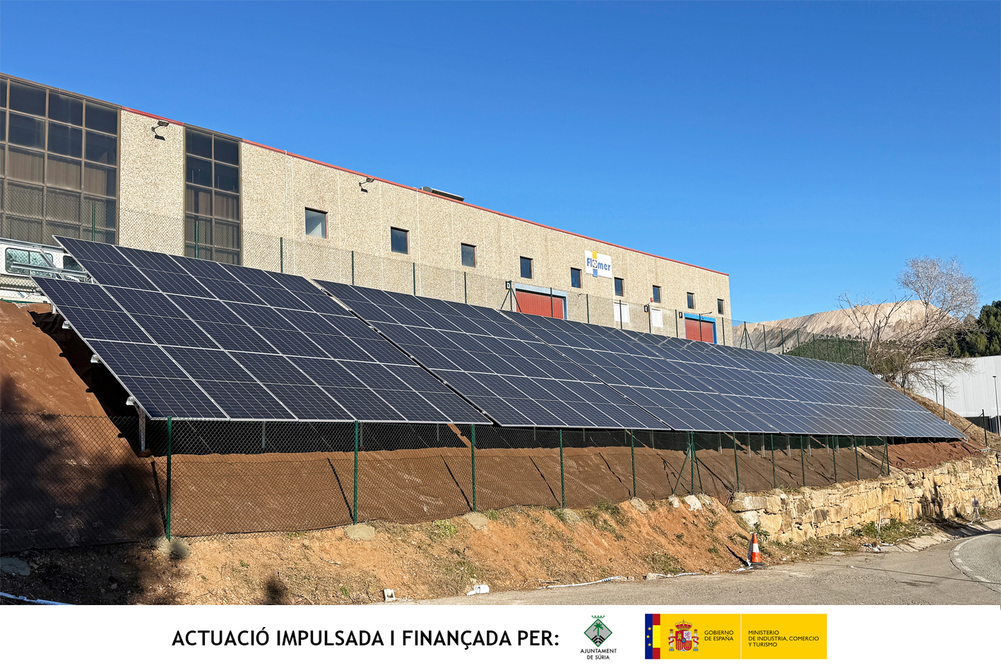 El polígon industrial La Pobla guanya competitivitat i serveis amb la implementació de noves millores