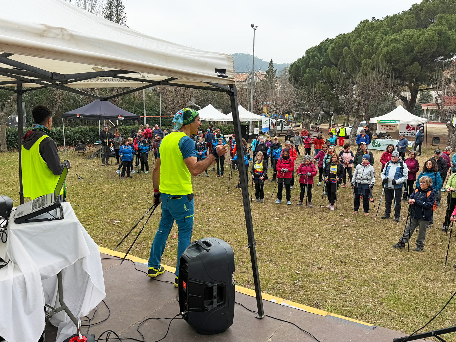 La 2a edició de la Marxa Nòrdica Vila de Súria aplega més de 170 participants
