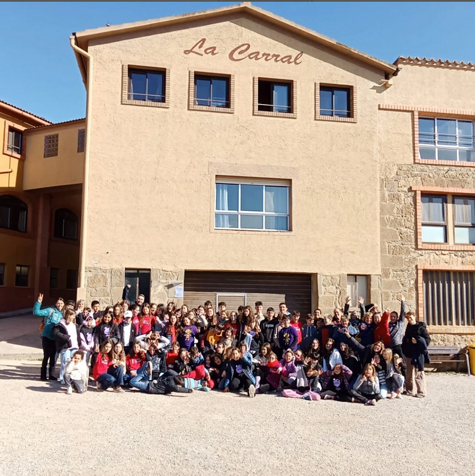 Curs 2024-25 - Imatge de les colÃ²nies musicals de les Escoles de MÃºsica de SÃºria, RubÃ­, Solsona i Vilafranca del PenedÃ¨s a La Carral (El Miracle).