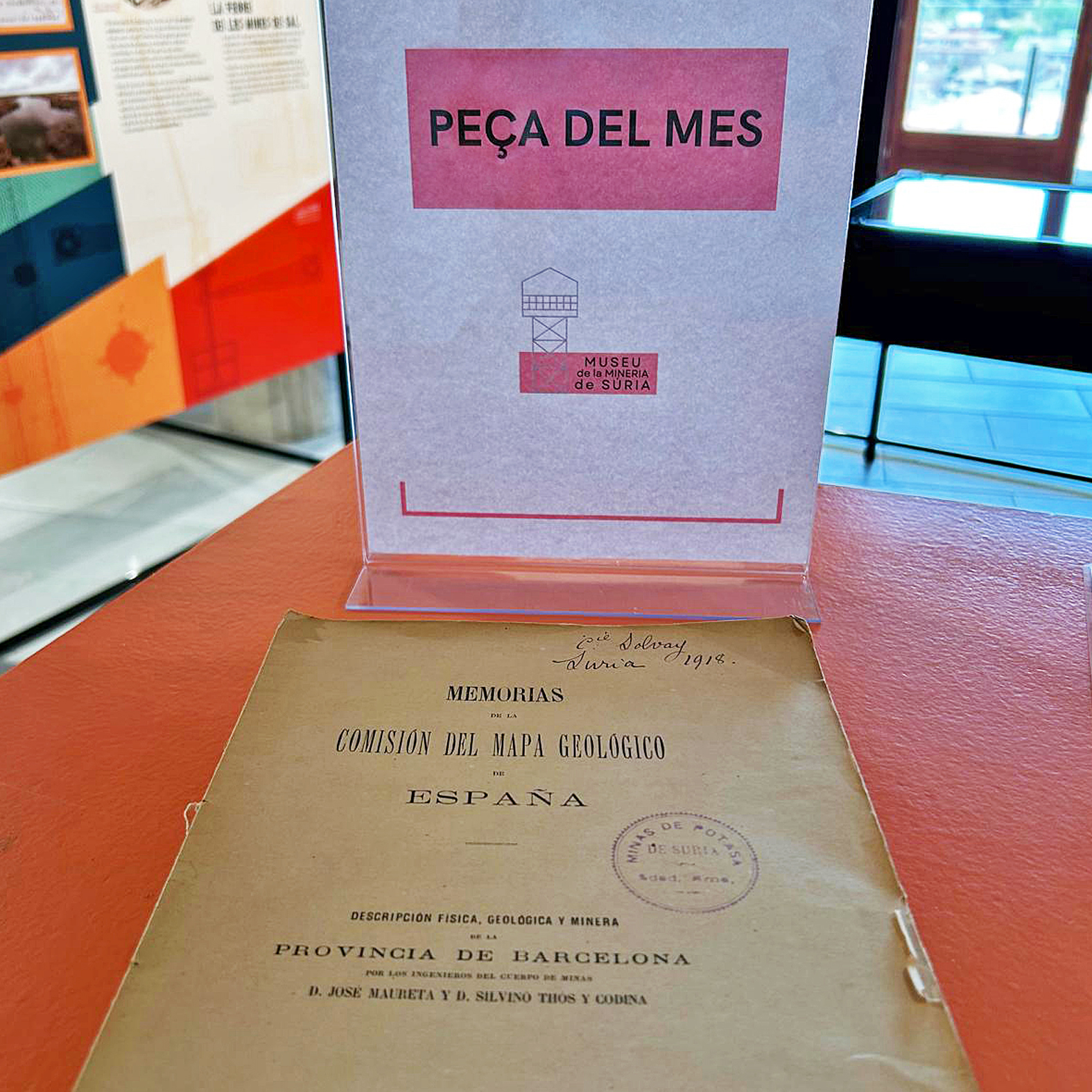 Juliol de 2025 - MemÃ²ria de la ComissiÃ³ del Mapa GeolÃ²gic d'Espanya, creada l'any 1873.