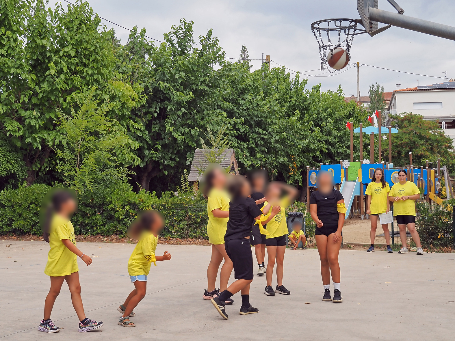 Imatge dels Kampionats Esportius Infantils (KEI) al Parc Municipal Macary i Viader, dins de la Festa Major de Súria 2025.