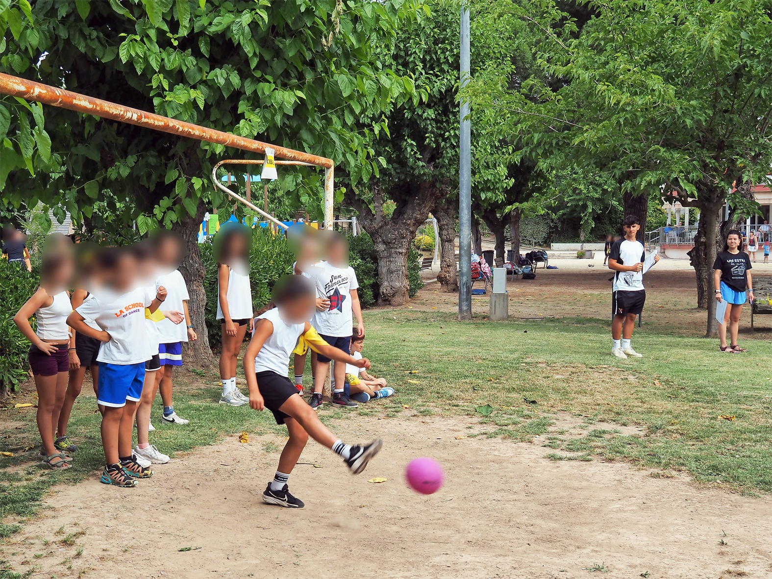 Imatge dels Kampionats Esportius Infantils (KEI) al Parc Municipal Macary i Viader, dins de la Festa Major de Súria 2025.