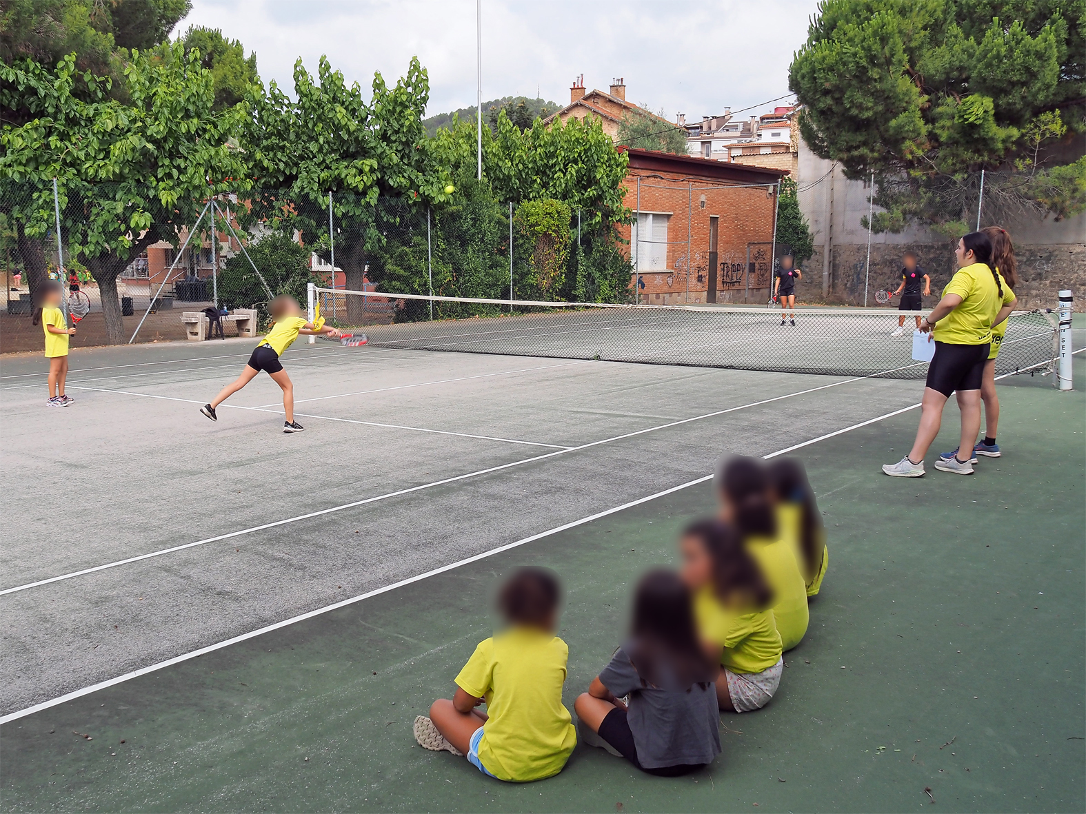 Imatge dels Kampionats Esportius Infantils (KEI) al Parc Municipal Macary i Viader, dins de la Festa Major de Súria 2025.