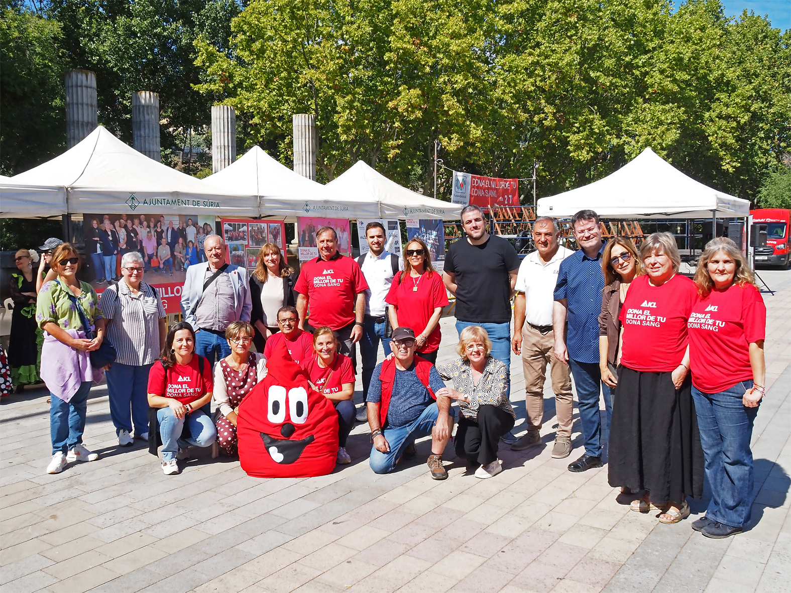 Súria viu un cap de setmana de solidaritat amb la celebració de la Marató de Donants de Sang i el Barber Solidari
