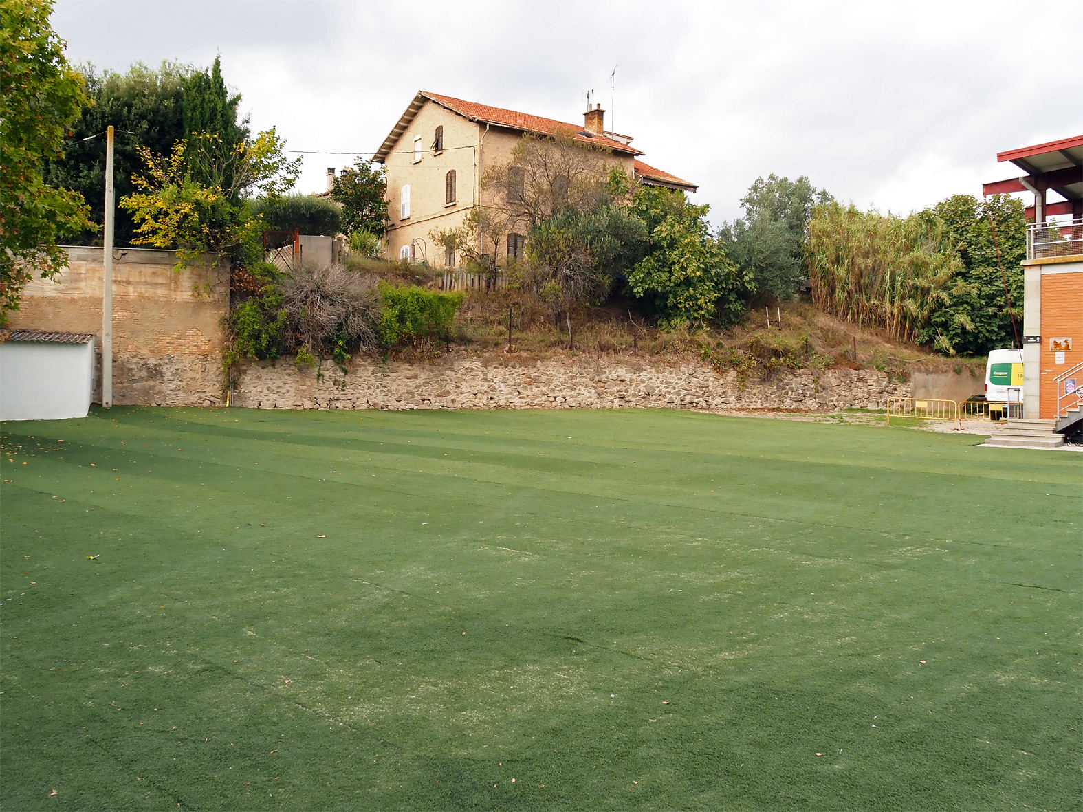 Nova zona complementària d'entrenament del Camp Municipal de Futbol de Súria.