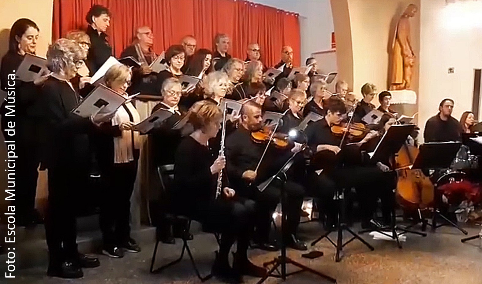 Concert de Sant Esteve amb la Coral SÃ²rissons de lâ€™Escola Municipal de MÃºsica, a lâ€™EsglÃ©sia de Santa BÃ rbara (foto: Escola Municipal de MÃºsica).
