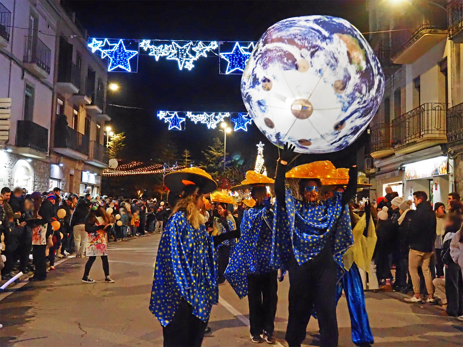 Personatges de la Cavalcada de Reis a S&uacute;ria.
