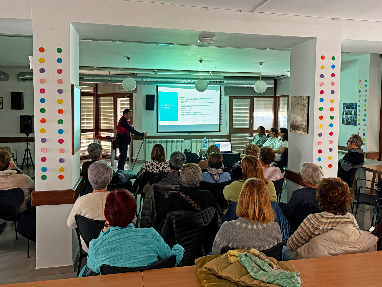 Dijous 5 de febrer de 2026 - SessiÃ³ teÃ²rica sobre marxa nÃ²rdica, a cÃ rrec del Centre Excursionista, dins de la 5a Escola de Salut de SÃºria.