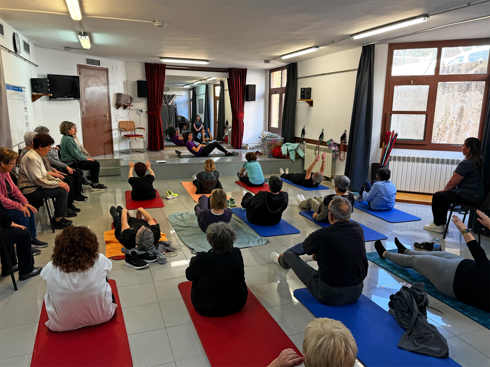 Dijous 19 de febrer de 2026 - SessiÃ³ d'iniciaciÃ³ al pilates, dins de la 5a Escola de Salut de SÃºria.