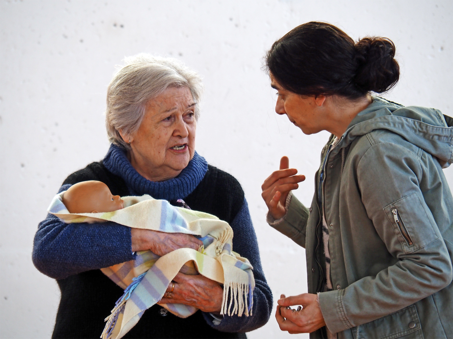 Imatge del teatre-fÃ²rum 'Ã€vies segle XXI' a lâ€™Institut Mig-MÃ³n, dins del programa del Dia Internacional de les Dones a SÃºria.