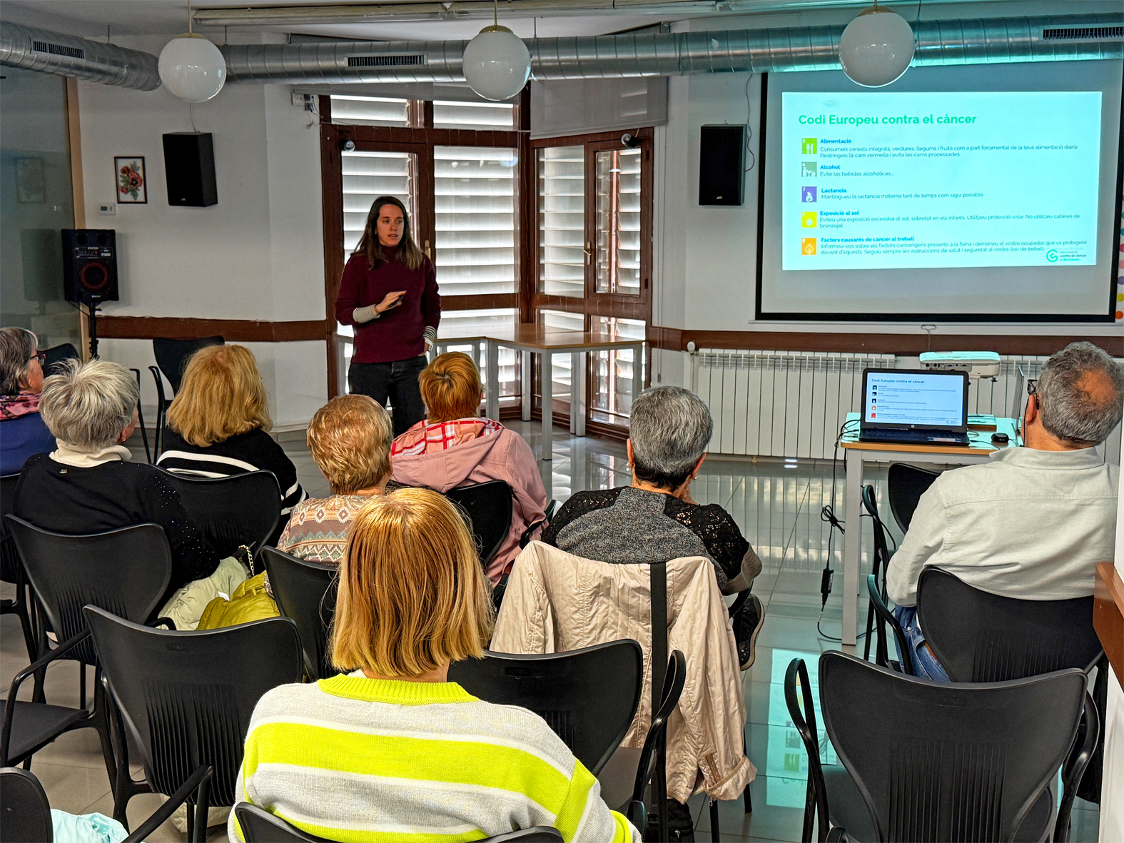 Dijous 12 de marÃ§ de 2026 - Xerrada 'PrevenciÃ³ del cÃ ncer', a cÃ rrec de l'AssociaciÃ³ contra el CÃ ncer a Barcelona, dins de la 5a Escola de Salut de SÃºria.