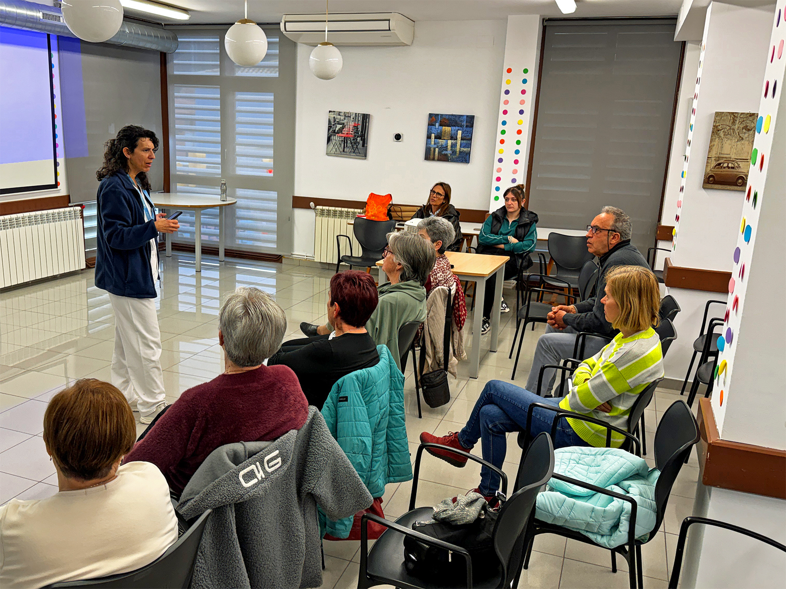 Dijous 19 de marÃ§ de 2026 - Taller d'automassatge, dins de la 5a Escola de Salut de SÃºria.